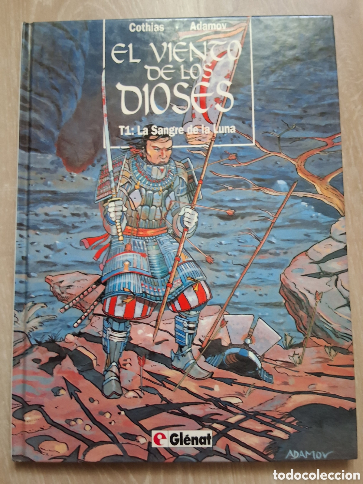 C&oacute;mics: El viento de los dioses comic n&uacute;mero 1 la sangre de la luna a&ntilde;o 1993 edita Glenat