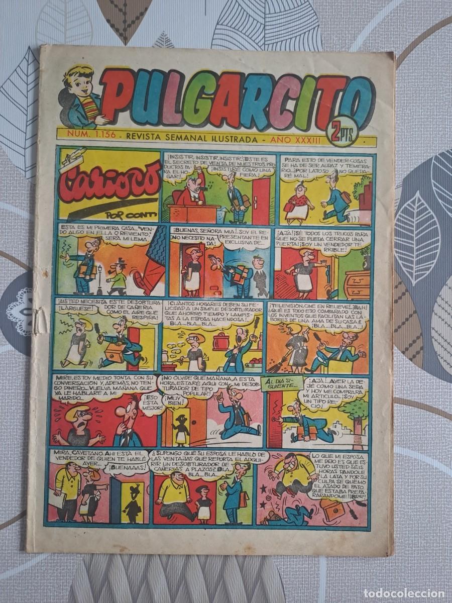 C&oacute;mics: Pulgarcito 1156, Bruguera en buen estado
