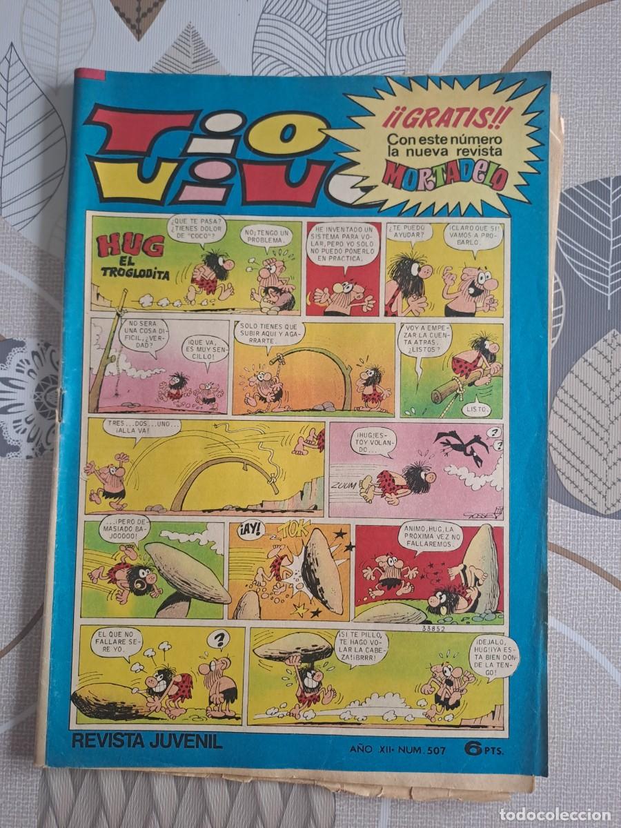 C&oacute;mics: Tio vivo 507, con Mortadelo 0, Bruguera en buen estado