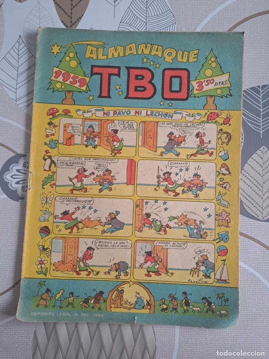 C&oacute;mics: TBO almanaque 1959, Buigas en buen estado