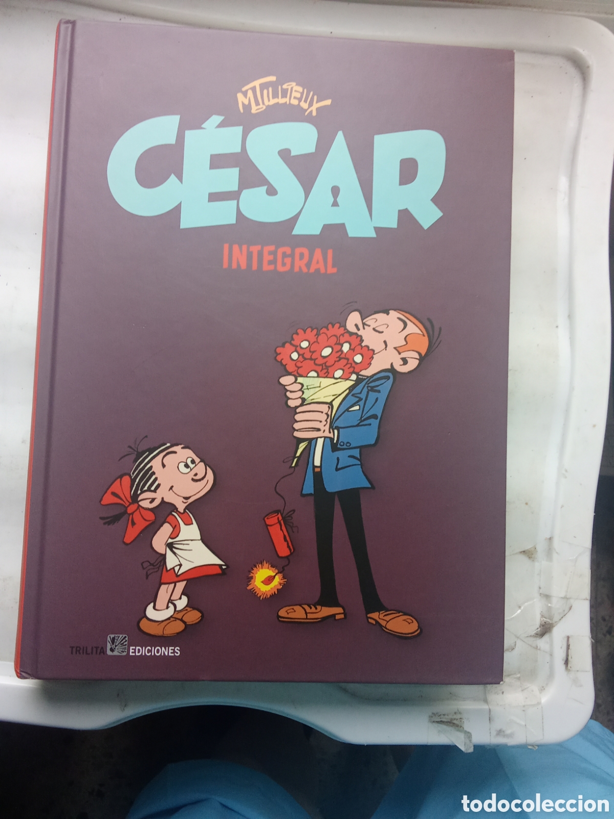 C&oacute;mics: C&Eacute;SAR INTEGRAL M.TILLIEUX TRILITA EDICIONES