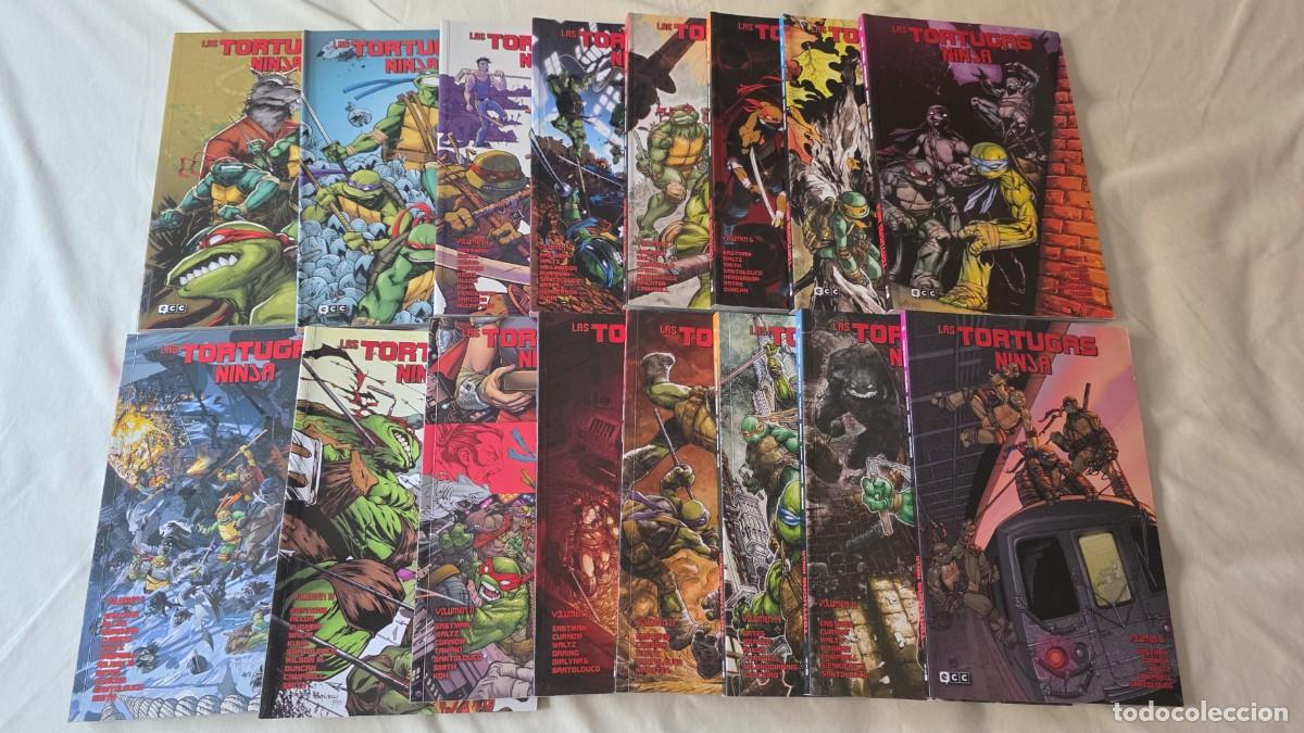 C&oacute;mics: TORTUGAS NINJA LOTE 16 PRIMEROS TOMOS - ECC