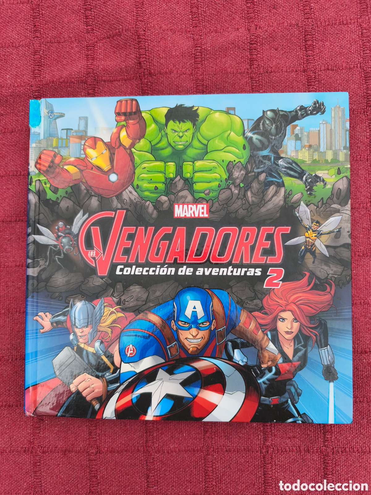 C&oacute;mics: MARVEL LOS VENGADORES COLECCI&Oacute;N DE AVENTURAS 2 ( CAPITAN AMERICA, THOR,HULK,IRON MAN, PANTERA NEGRA)