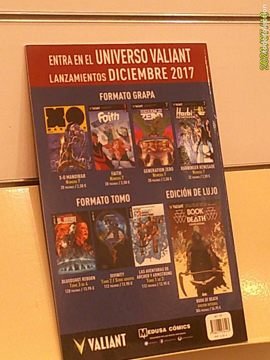 C&oacute;mics: XO MANOWAR CAPITULO 7 EMPERADOR VALIANT - MEDUSA COMICS OFERTA - Foto 2
