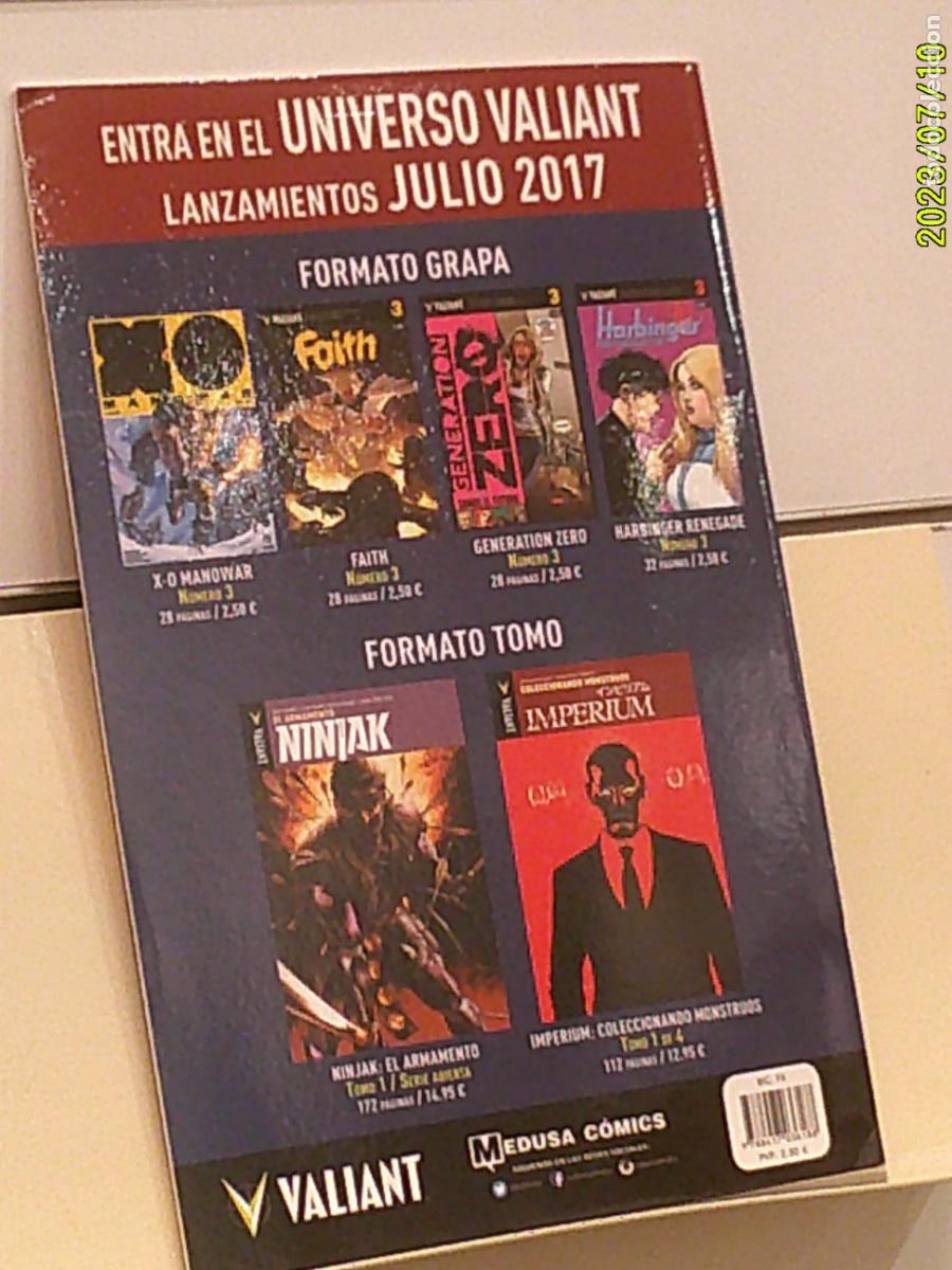 C&oacute;mics: XO MANOWAR CAPITULO 3 SOLDADO VALIANT - MEDUSA COMICS OFERTA - Foto 2