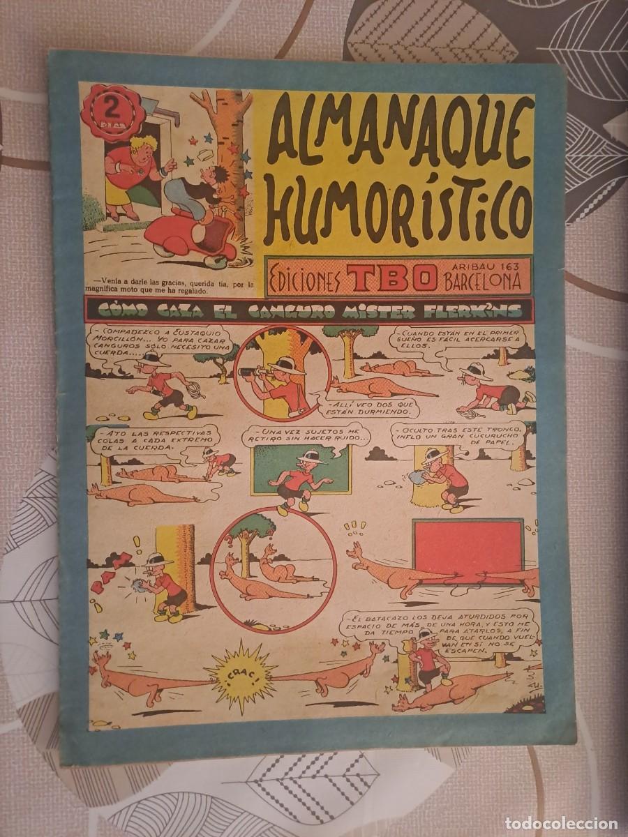 C&oacute;mics: Almanaque humor&iacute;stico, como caza el canguro Mister Flerkins, Buigas en buen estado