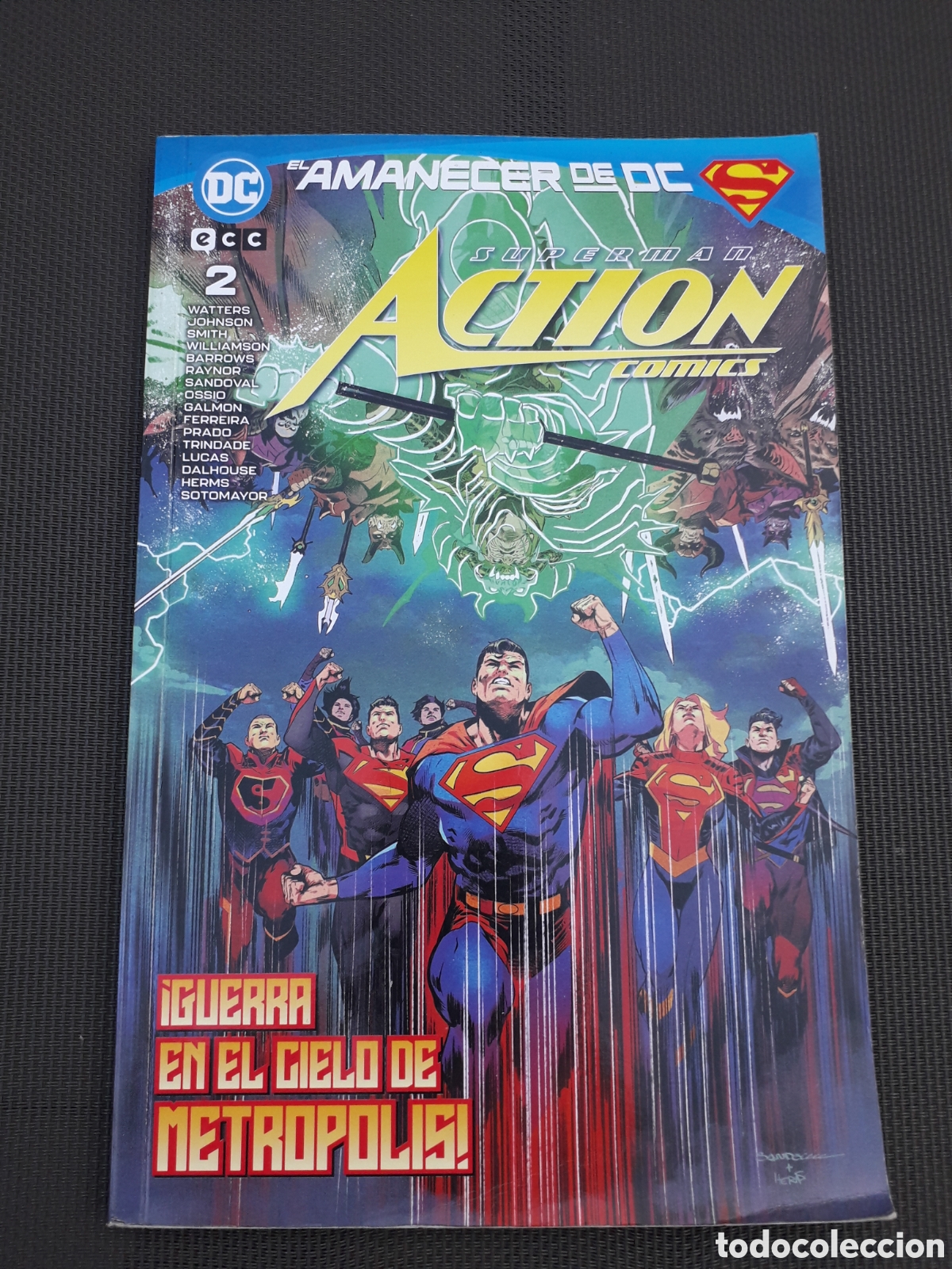 C&oacute;mics: SUPERMAN. ACTION COMICS. TOMO 2. ECC
