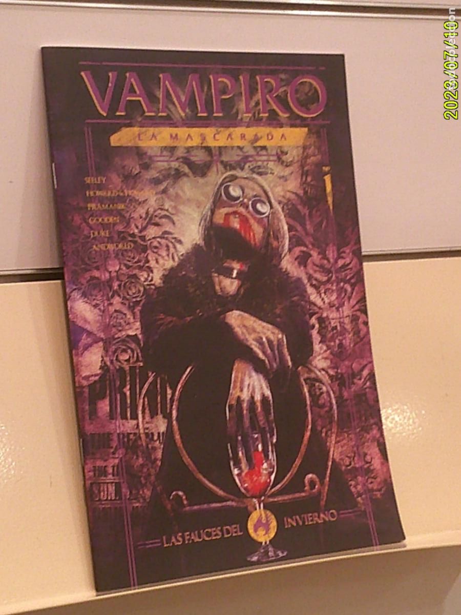 C&oacute;mics: VAMPIRO LA MASCARADA N&ordm; 1 LAS FAUCES DEL INVIERNO - COSMICA EDITORIAL