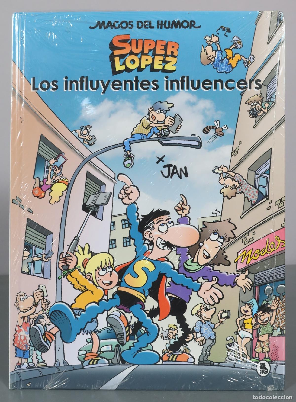 Comics: Superl&oacute;pez - Los influyentes influencers - Jan - Bruguera . PRECINTADO
