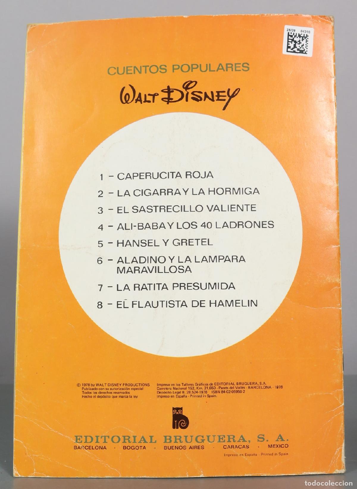 C&oacute;mics: El Sastrecillo Valiente - Walt Disney - Bruguera - Foto 2
