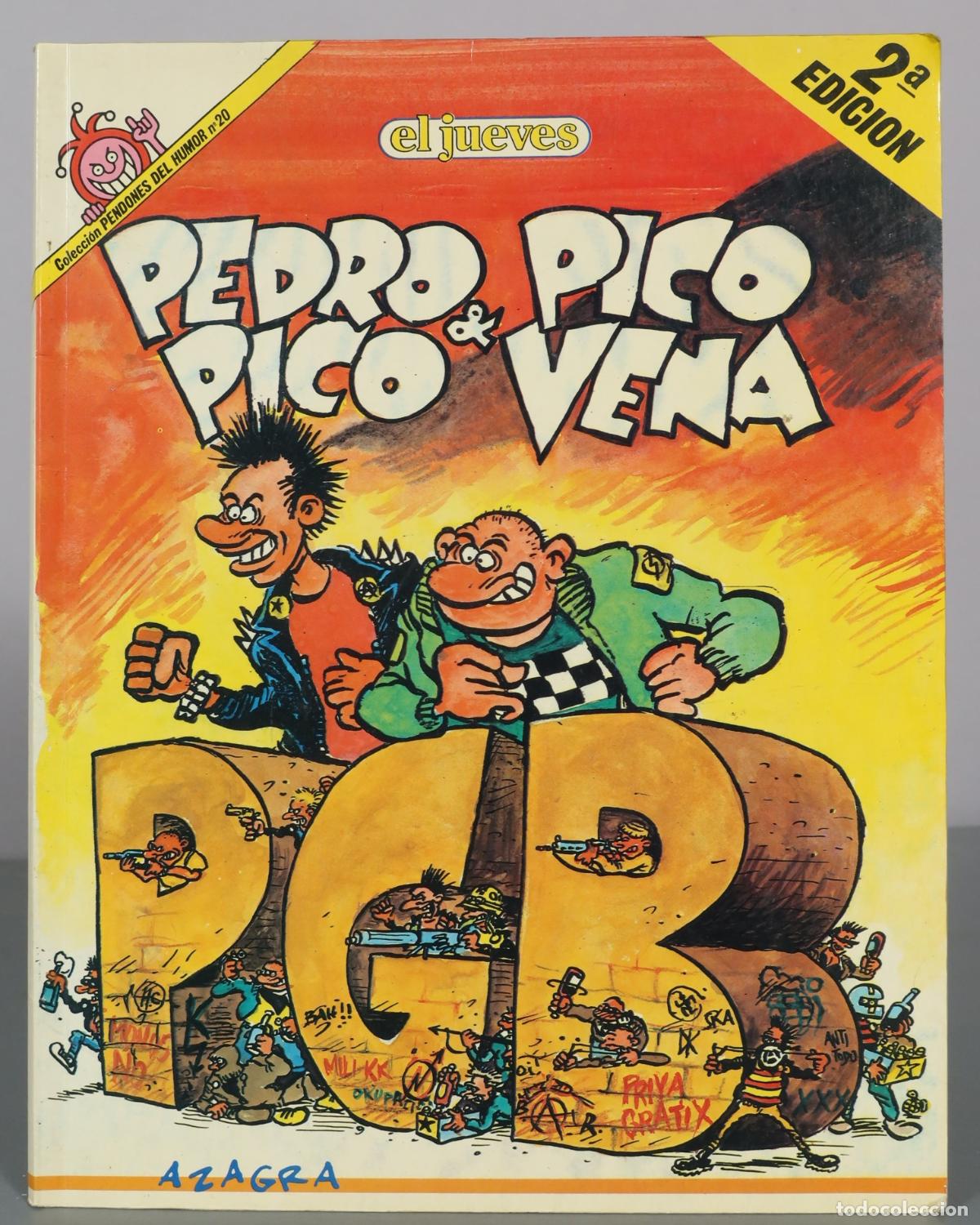 C&oacute;mics: Pedro Pico y Vena - PGB - Azagra - 2a Edicion - El Jueves - Foto 1