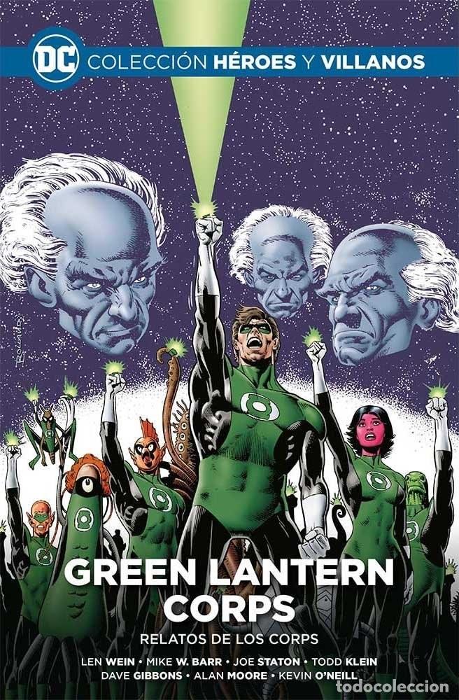 C&oacute;mics: RELATOS DE LOS GREEN LANTERN CORPS COLECCION HEROES Y VILLANOS