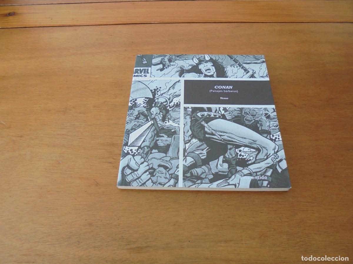 C&oacute;mics: CONAN: PAISAJES B&Aacute;RBAROS. EDITORIAL SINS ENTIDO. LIBRO SOBRE EL COMIC ESTUDIO MONOGR&Aacute;FICO, ILUSTRADO