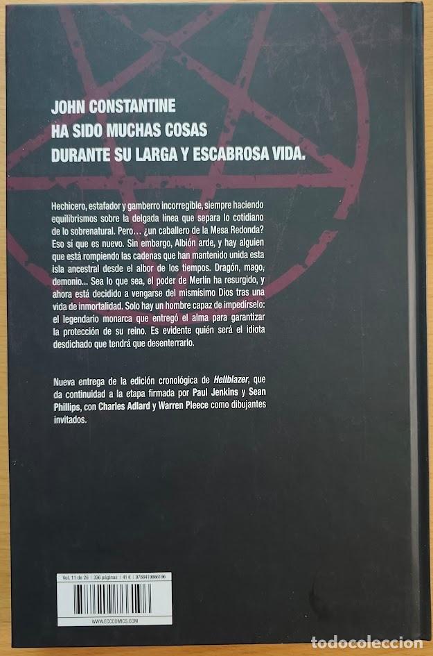 C&oacute;mics: JOHN CONSTANTINE HELLBLAZER VOLUMEN 11. PAUL JENKINS. VERTIGO. BLACK LABEL ECC - Foto 2