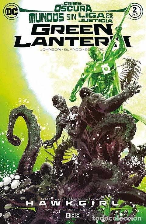 C&oacute;mics: CRISIS OSCURA: MUNDOS SIN LIGA DE LA JUSTICIA - TOMO 2 - GREEN LANTERN - ECC