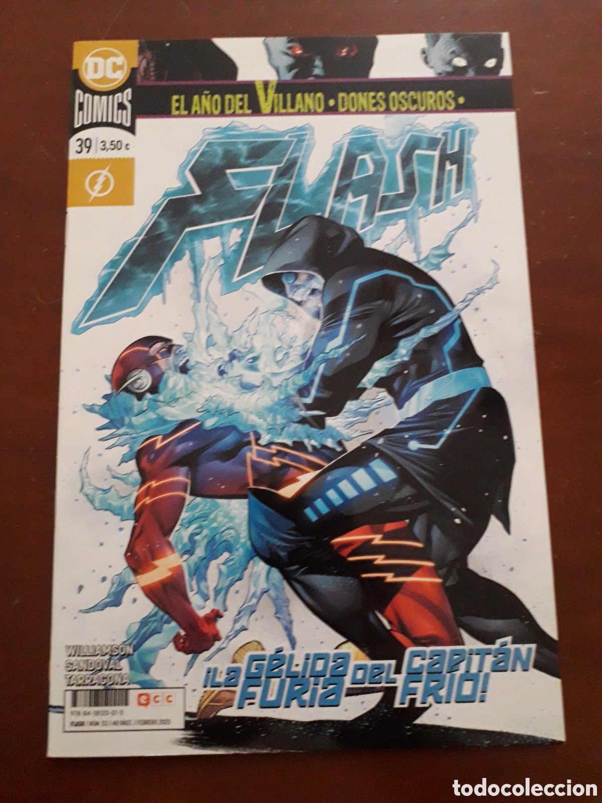 C&oacute;mics: FLASH N&Uacute;MERO 39 / 53. EL A&Ntilde;O DEL VILLANO. EXCELENTE ESTADO - Foto 1