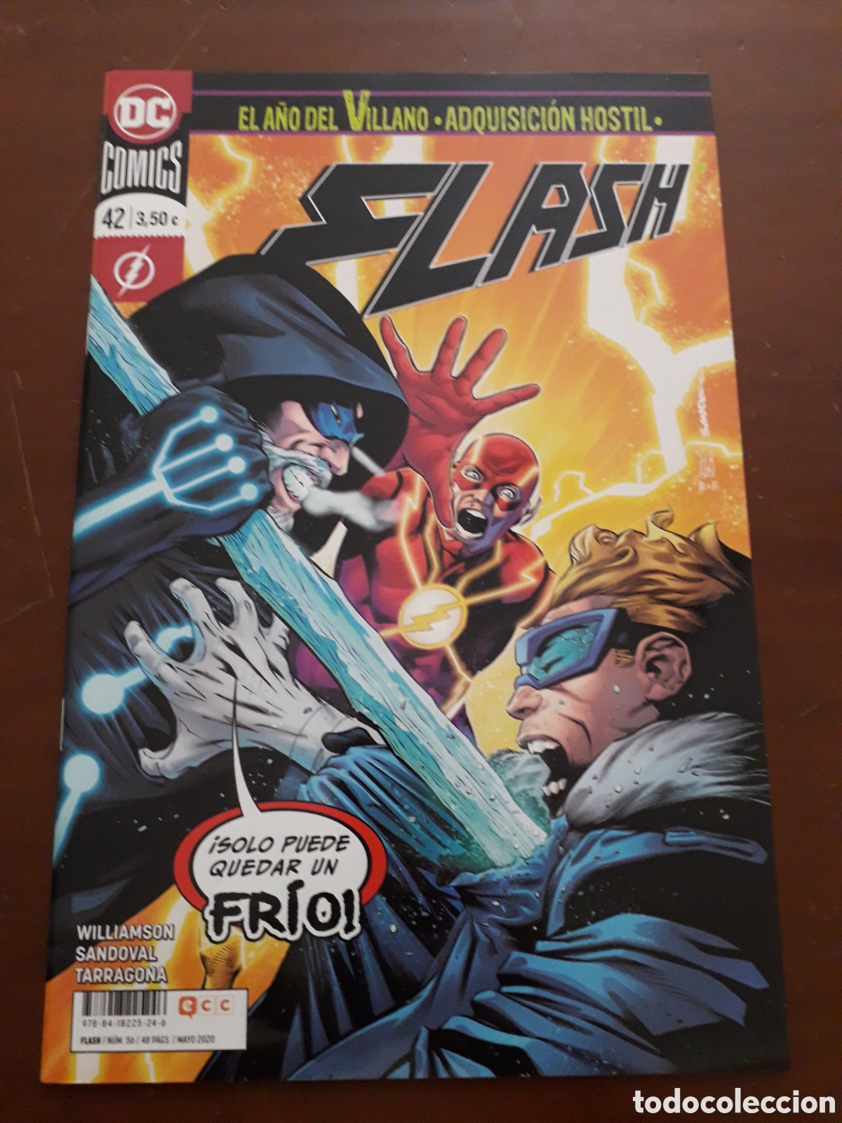 C&oacute;mics: FLASH N&Uacute;MERO 42 / 56. EL A&Ntilde;O DEL VILLANO. EXCELENTE ESTADO - Foto 1