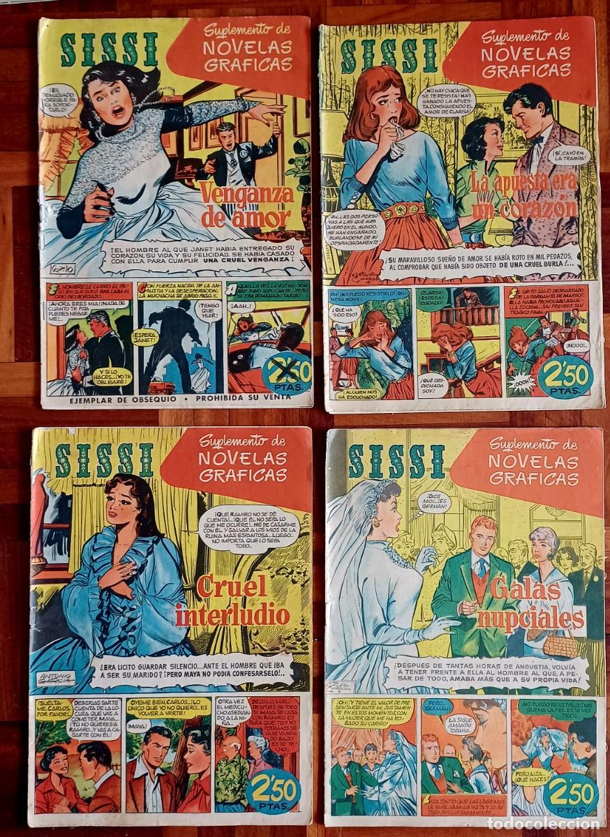 C&oacute;mics: Lote de 80 Sissi suplemento de Novelas gr&aacute;ficas - Foto 2