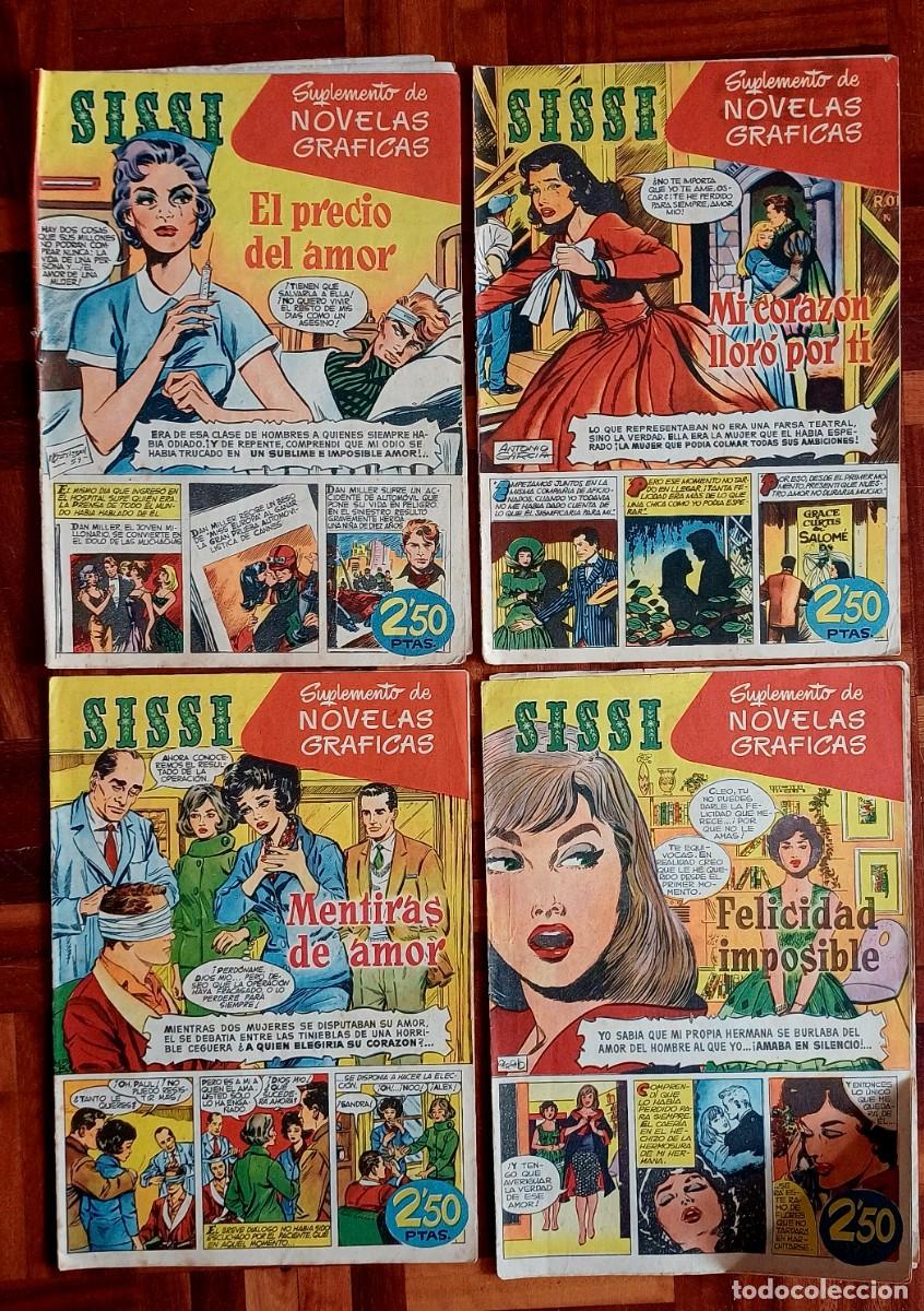 C&oacute;mics: Lote de 80 Sissi suplemento de Novelas gr&aacute;ficas - Foto 3