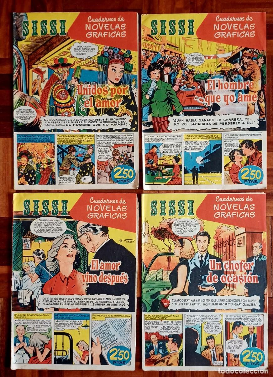 C&oacute;mics: Lote de 80 Sissi suplemento de Novelas gr&aacute;ficas - Foto 4
