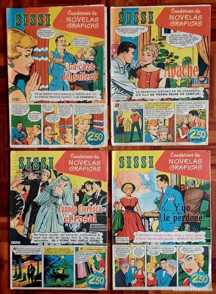 C&oacute;mics: Lote de 80 Sissi suplemento de Novelas gr&aacute;ficas - Foto 5