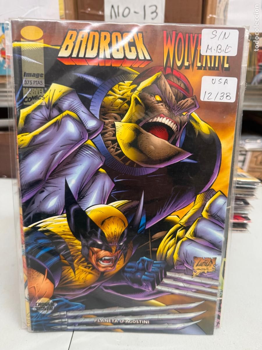 C&oacute;mics: BADROCK Y WOLVERINE NUMERO UNICO