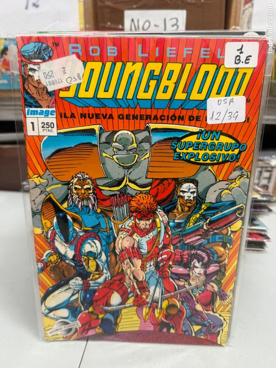 C&oacute;mics: YOUNGBLOOD NUMERO 1 EDITORIAL DC