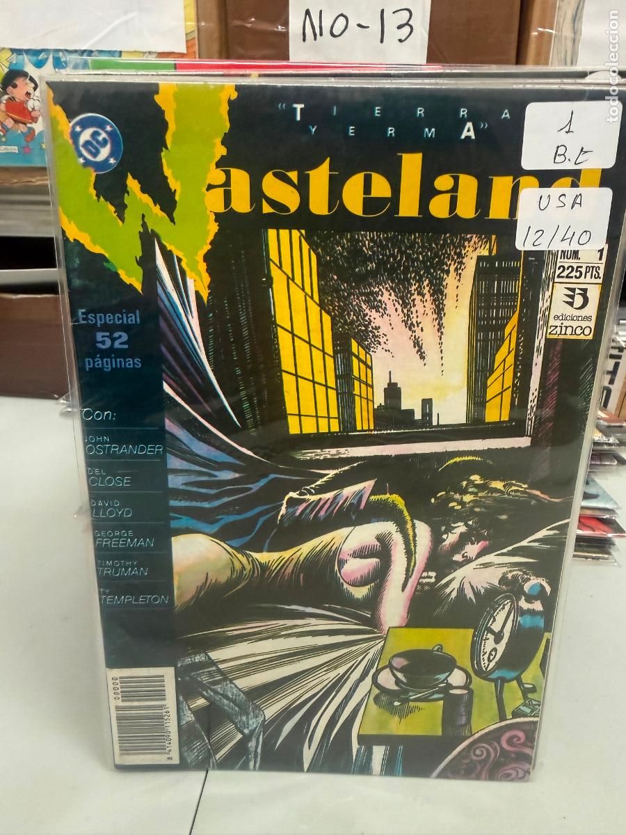 C&oacute;mics: WASTELAND NUMERO 1 EDITORIAL DC