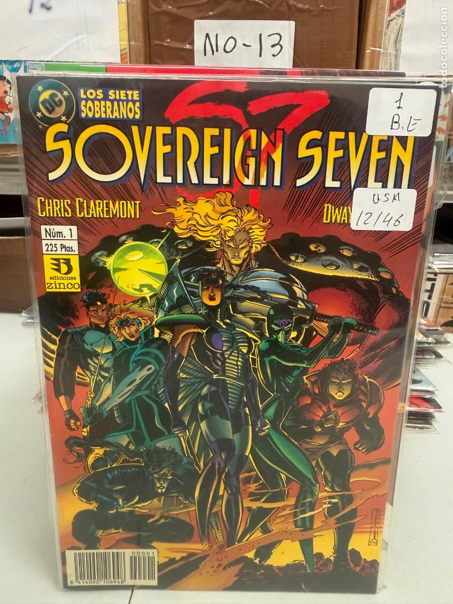 C&oacute;mics: SOVEREIGN SEVEN NUMERO 1 EDITORIAL ZINCO DC - Foto 1