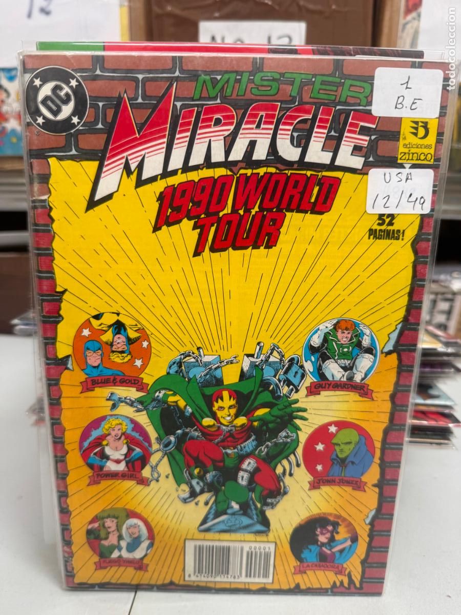 C&oacute;mics: MISTER MIRACLE NUMERO 1 EDITORIAL ZINCO DC