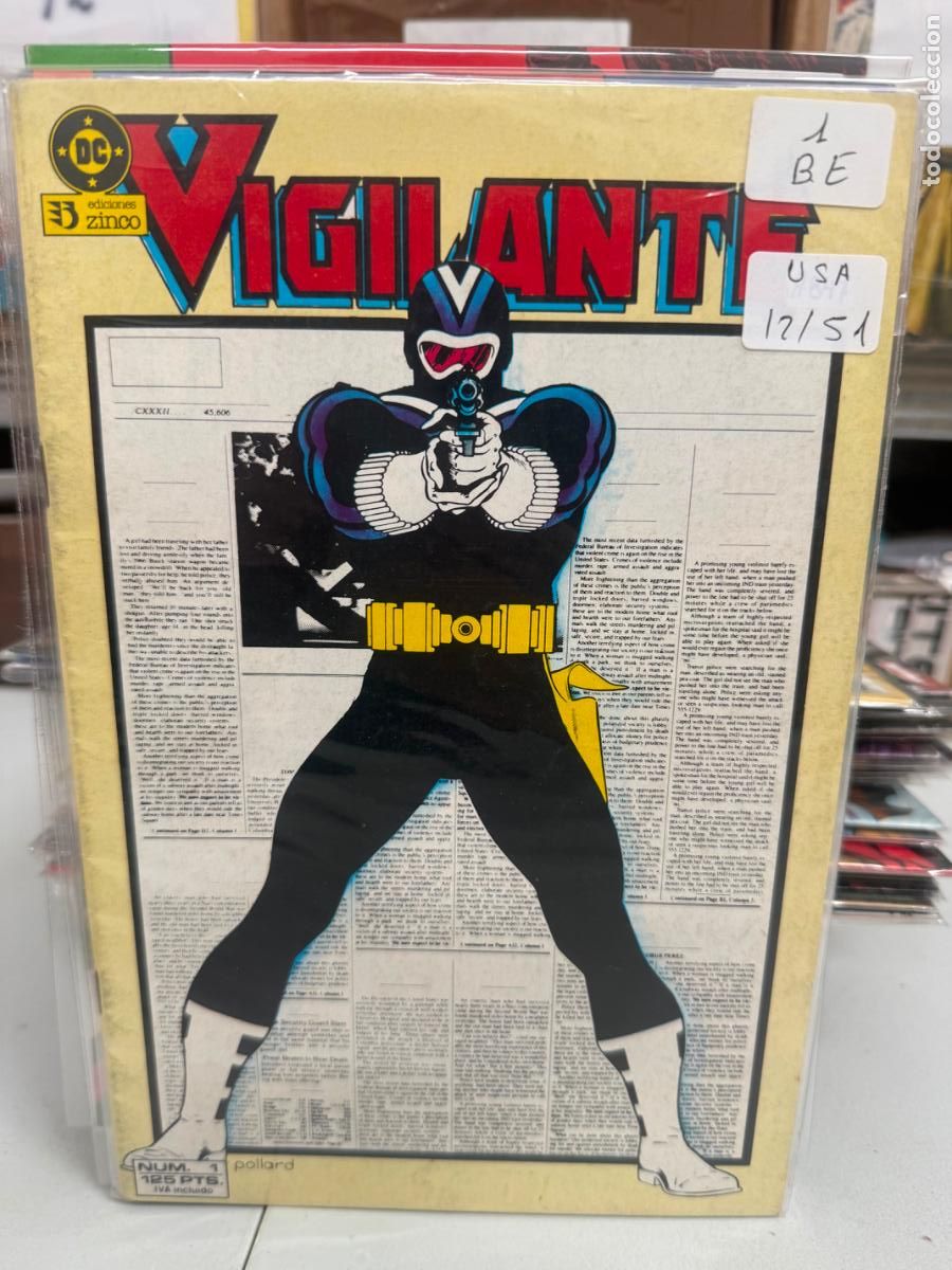 C&oacute;mics: EL VIGILANTE NUMERO 1 EDITORIAL ZINCO DC - Foto 1