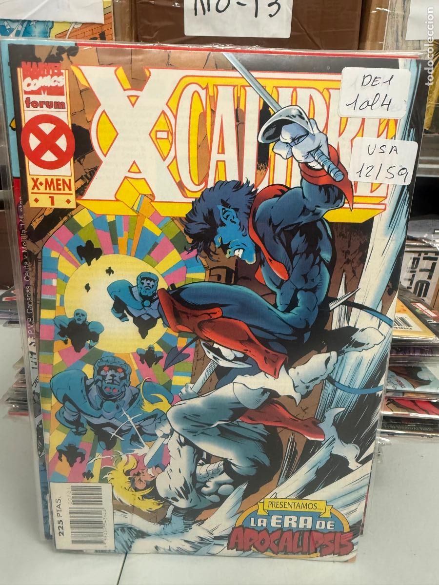 C&oacute;mics: X CALIBRE NUMERO 1 AL 4 EDITORIAL FORUM - Foto 1