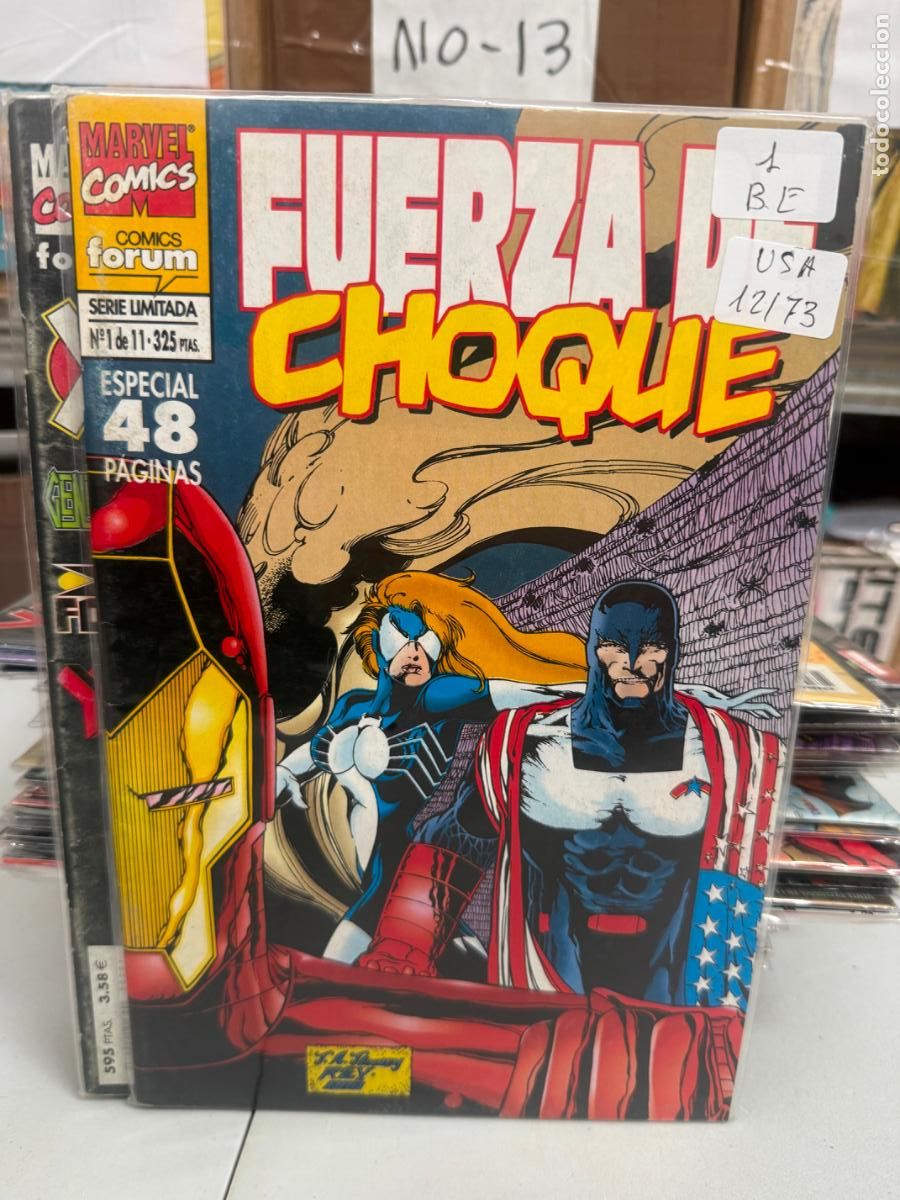 C&oacute;mics: FUERZA DE CHOQUE NUMERO 1 EDITORIAL FORUM - Foto 1