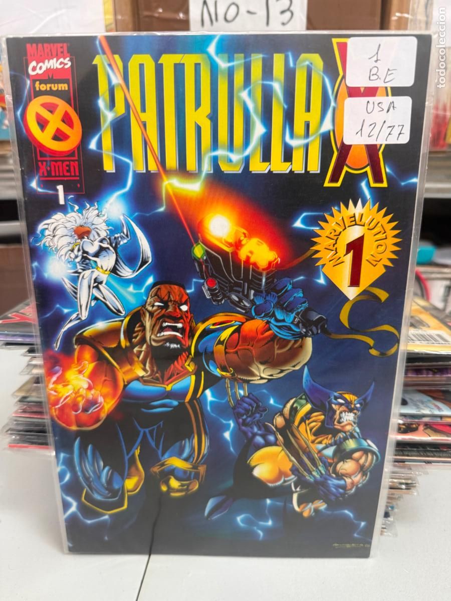 C&oacute;mics: PATRULLA X NUMERO 1 EDITORIAL FORUM