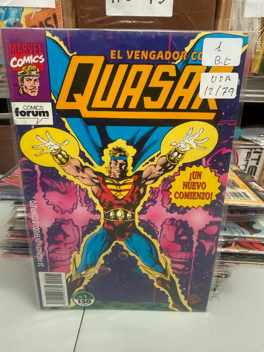 C&oacute;mics: QUASAR NUMERO 1 EDITORIAL FORUM
