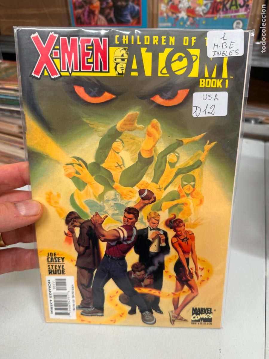 C&oacute;mics: X-MEN & ATOM NUMERO 1 EN INGLES