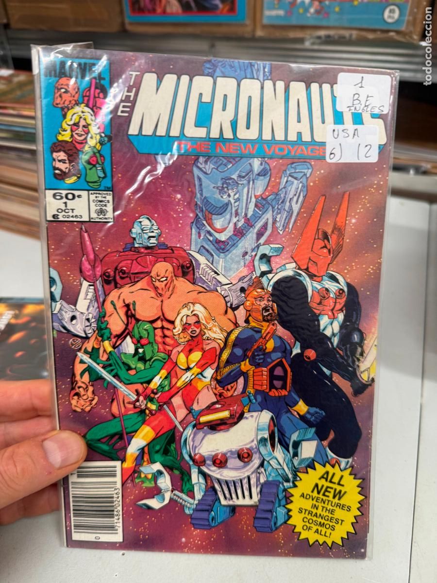 C&oacute;mics: MICRONAUTS NUMERO 1 EN INGLES