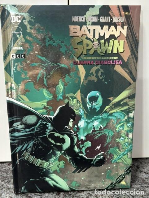C&oacute;mics: BATMAN - SPAWN : GUERRA DIABOLICA. ECC COMICS, 2023. PORTADA BRILLANTE ACOLCHADA. NUEVO
