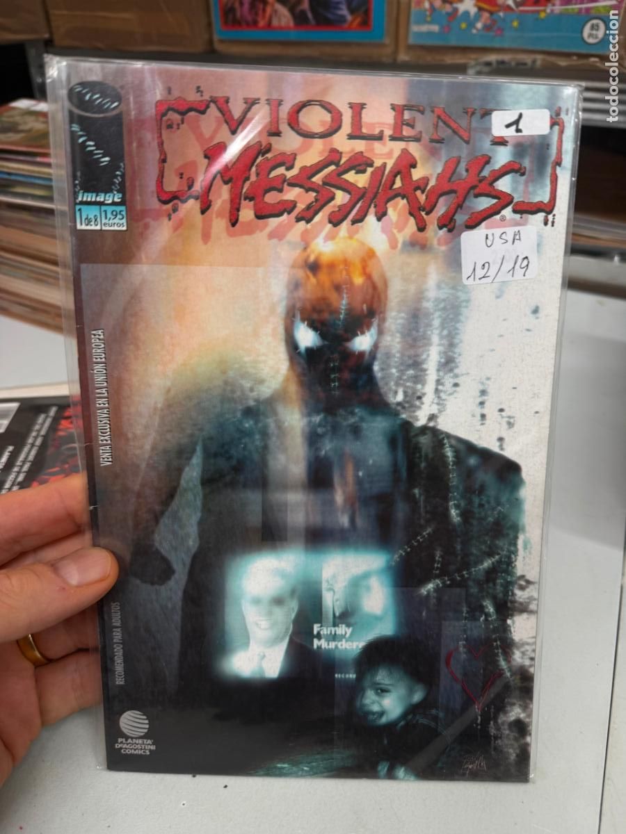C&oacute;mics: VIOLENT MESSIASHS NUMERO 1 BUEN ESTADO - Foto 1