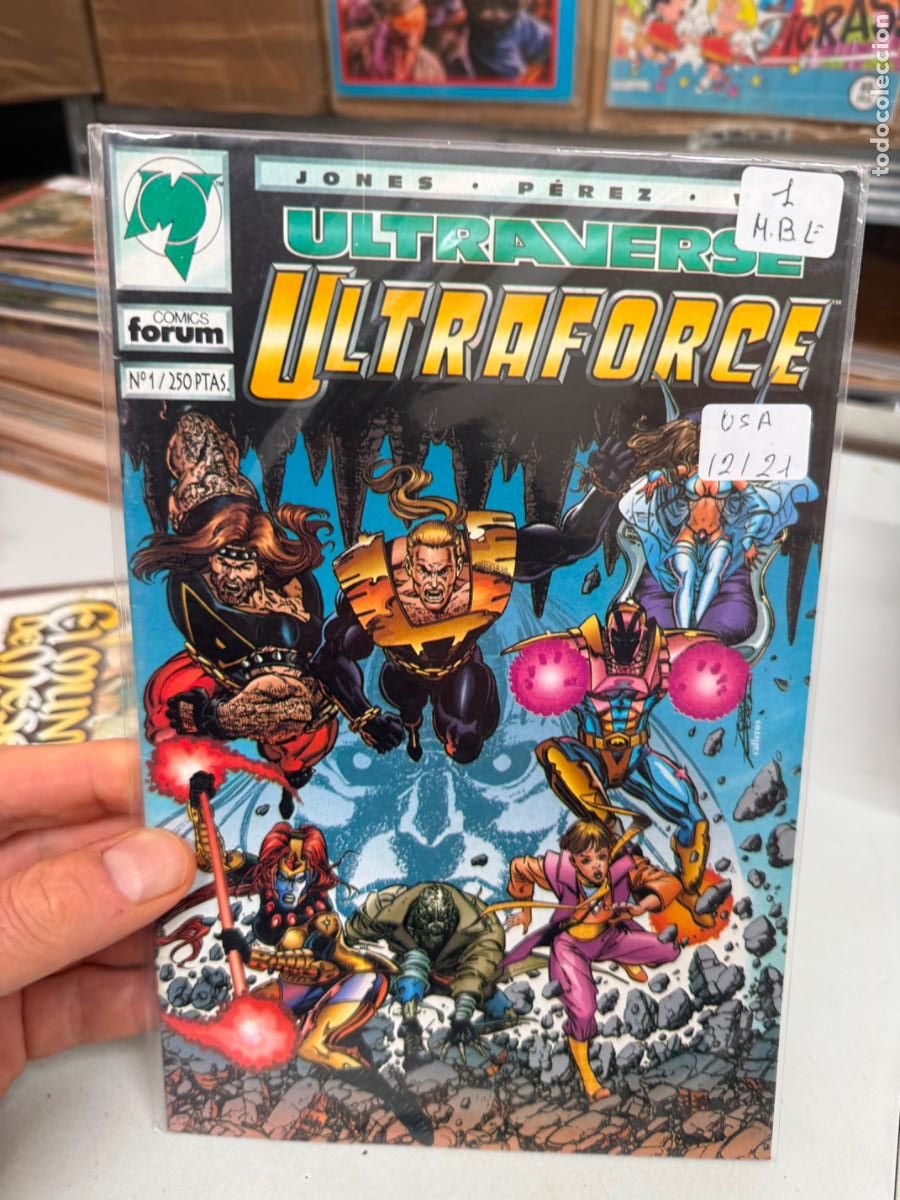 C&oacute;mics: ultraverse & ultraforce NUMERO 1 BUEN ESTADO - Foto 1
