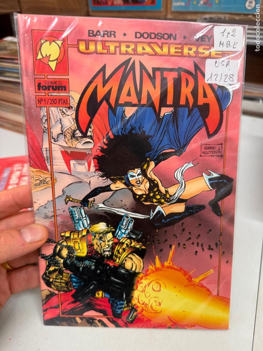C&oacute;mics: ULTRAVERSE MANTRA NUMERO 1 Y 2 BUEN ESTADO - Foto 1