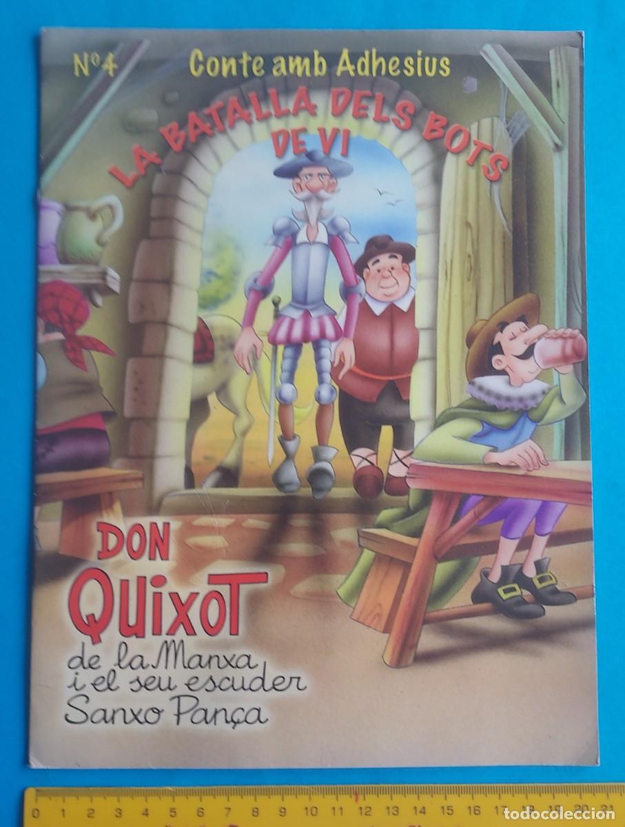 Fumetti: DON QUIXOT CONTE AMB ADHESIUS LA BATALLA DELS BOTS DE VI 2005 ALDAY GRAFIC S.L.