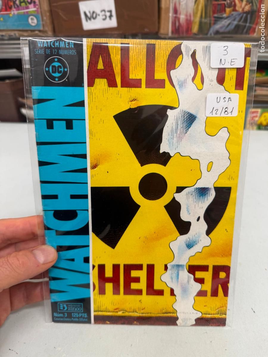 C&oacute;mics: WATCHMEN NUMERO 3 BUEN ESTADO - Foto 1