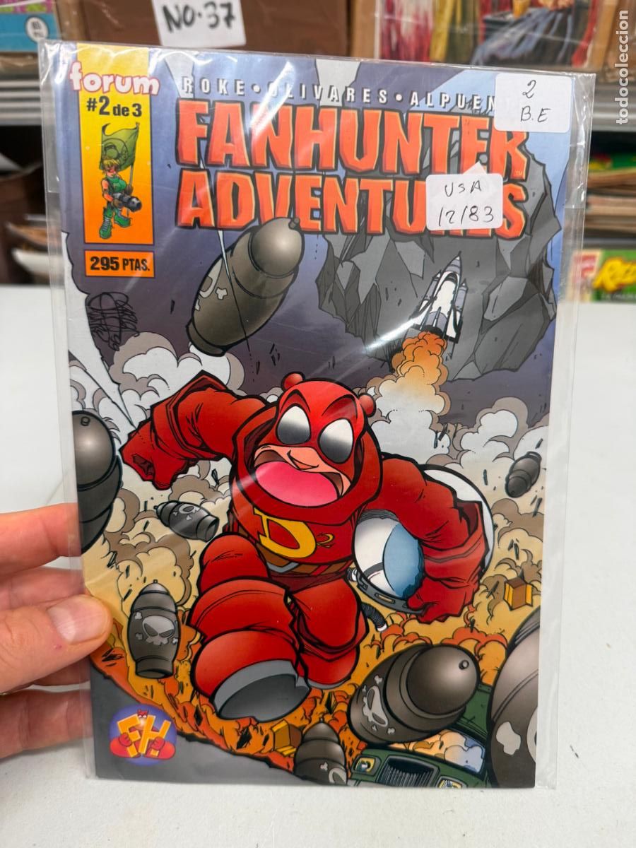 C&oacute;mics: FANHUNTER ADVENTURES NUMERO 2 BUEN ESTADO - Foto 1