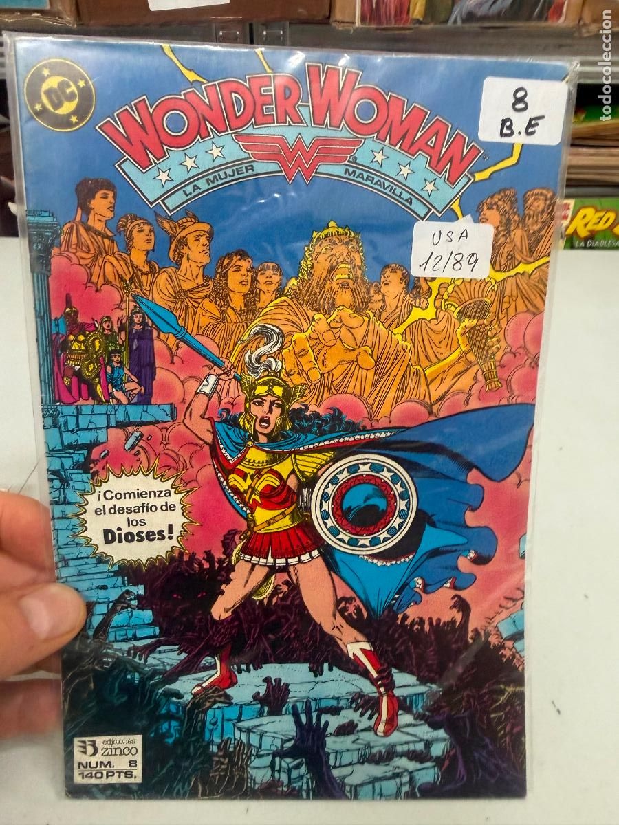 C&oacute;mics: WONDER WOMAN NUMERO 8 BUEN ESTADO