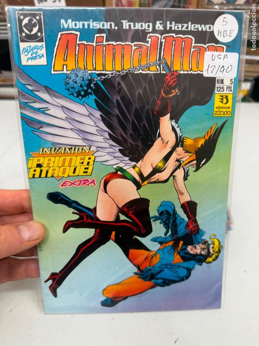 C&oacute;mics: ANIMAL MAN NUMERO 5 BUEN ESTADO - Foto 1