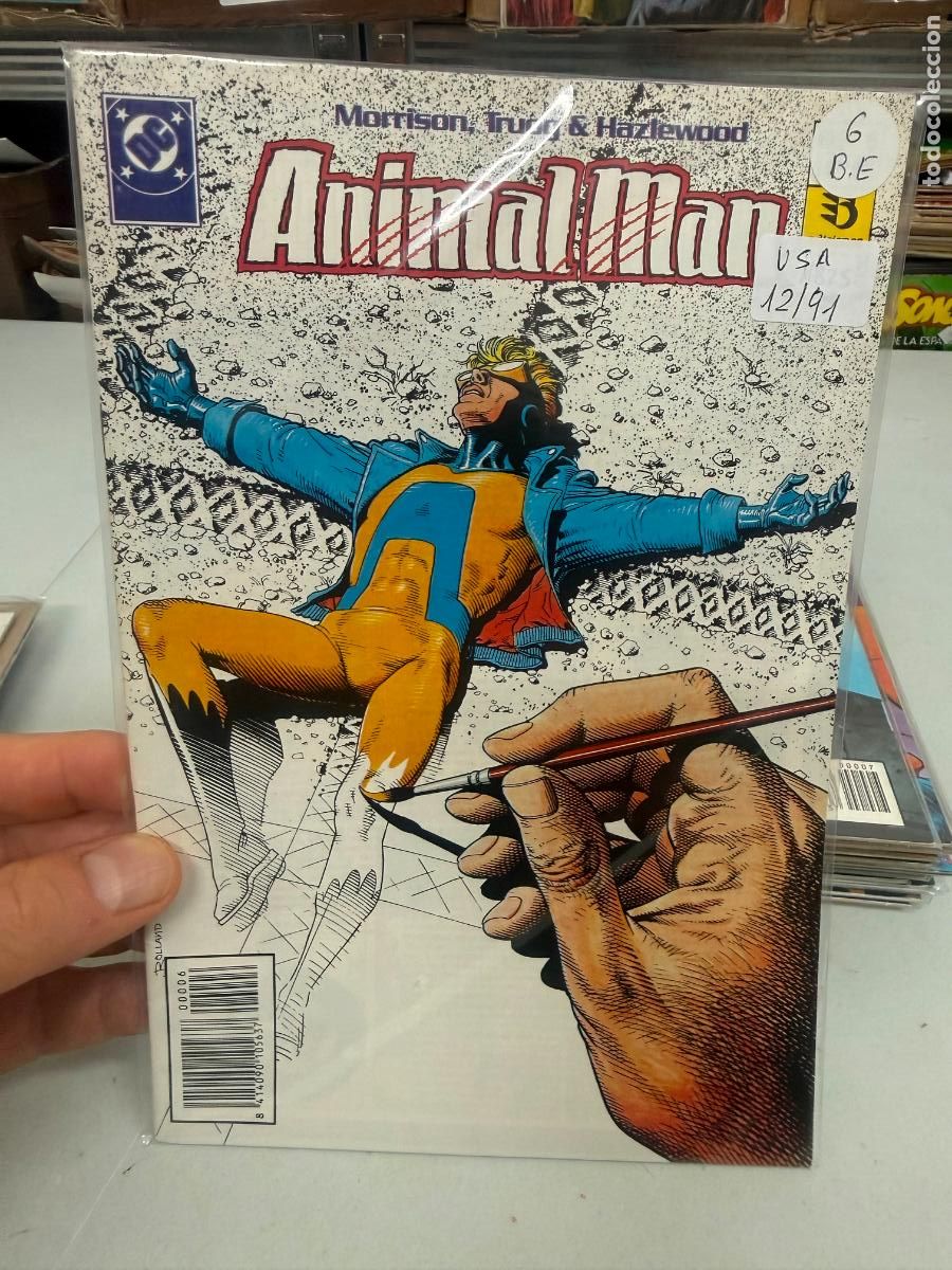 C&oacute;mics: ANIMAL MAN NUMERO 6 BUEN ESTADO - Foto 1