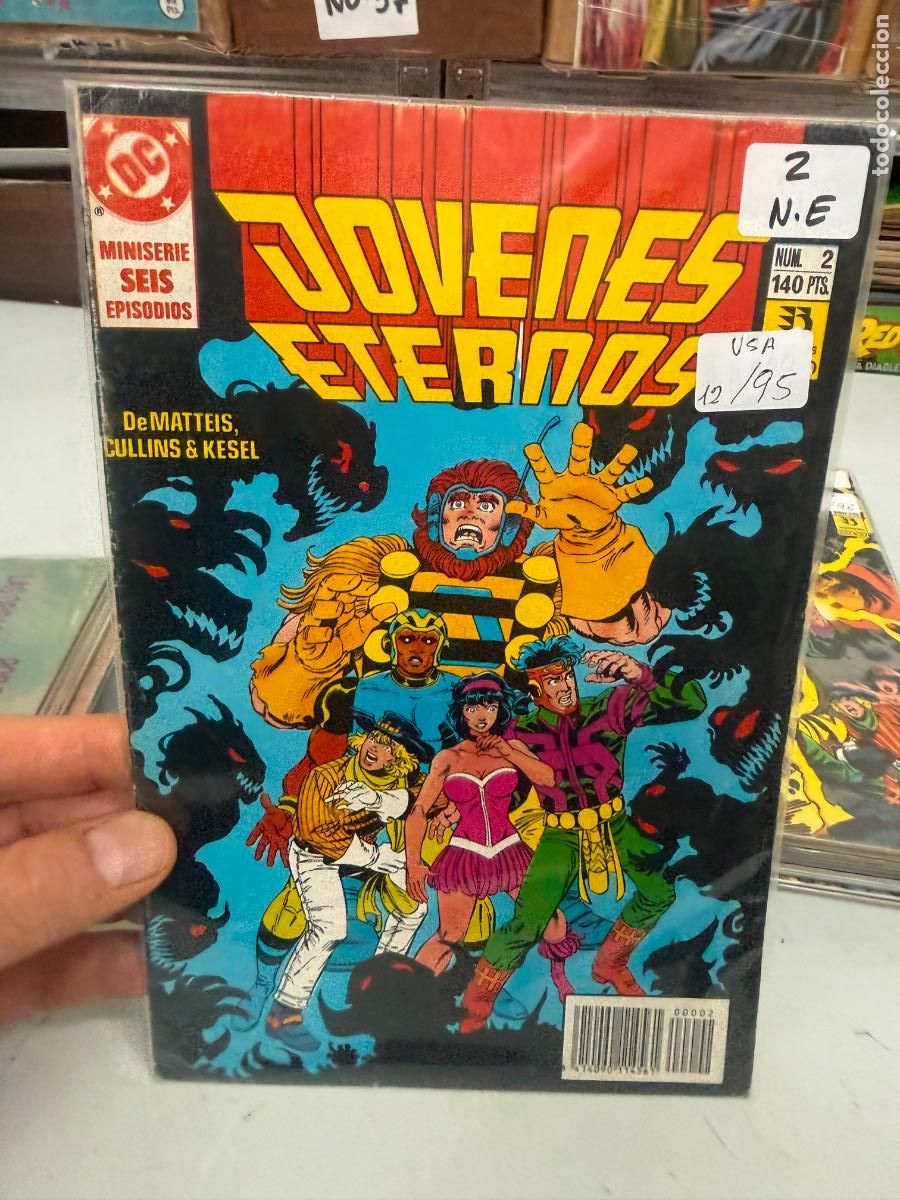 C&oacute;mics: JOVENES ETERNOS NUMERO 2 BUEN ESTADO