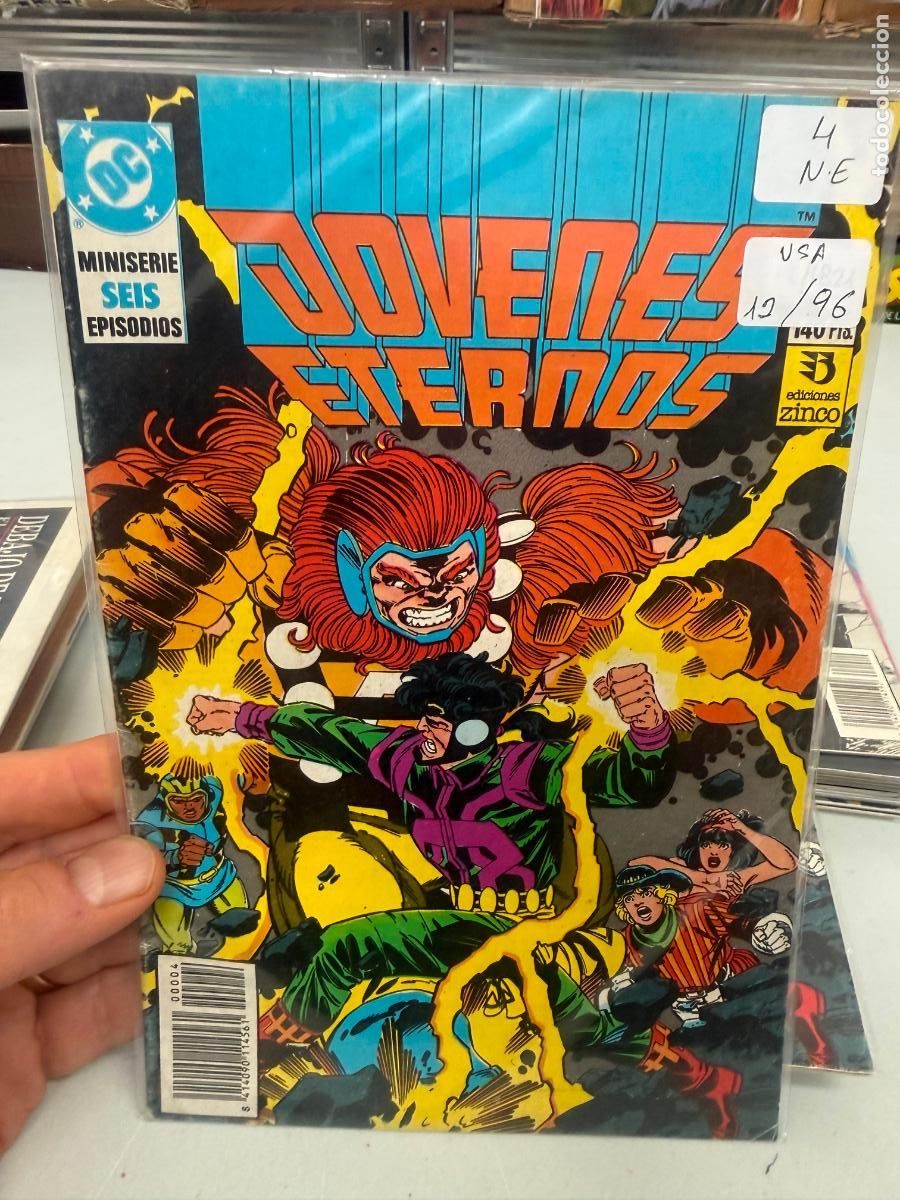 C&oacute;mics: JOVENES ETERNOS NUMERO 4 BUEN ESTADO - Foto 1