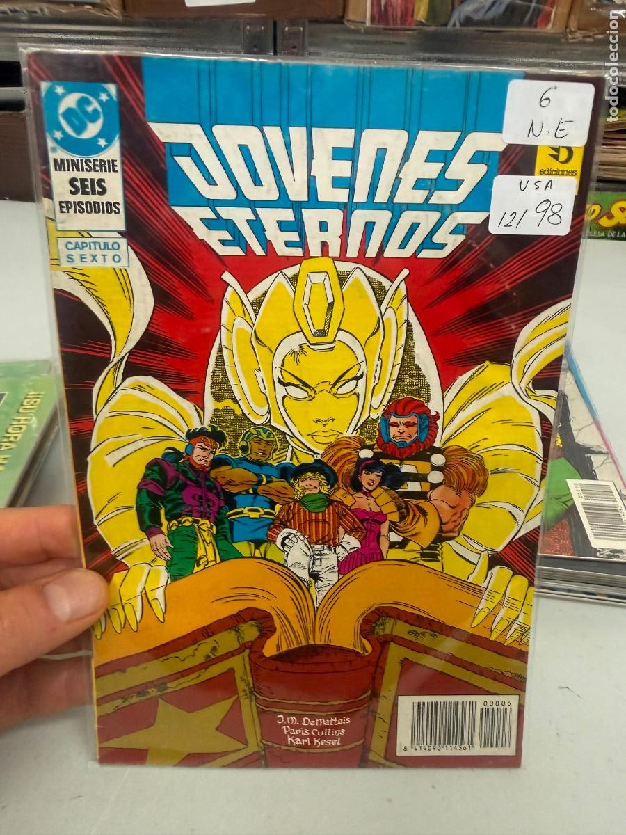 C&oacute;mics: JOVENES ETERNOS NUMERO 6 BUEN ESTADO